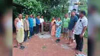 सीनी में जिप सदस्य ने 450 फीट नाली निर्माण का किया शिलान्यास