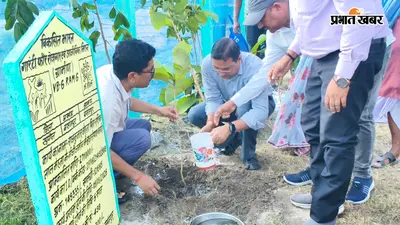 बसंतपुर में डीडीसी और डीआरडीए डायरेक्टर ने संयुक्त रूप से किया पौधारोपण, हरियाली का दिया संदेश