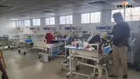 उद्घाटन के कुछ ही दिनों बाद सदर अस्पताल का नया ICU पड़ा ठप्प, मरीजों के परिजनों को घर से लाना पड़ रहा पंखा