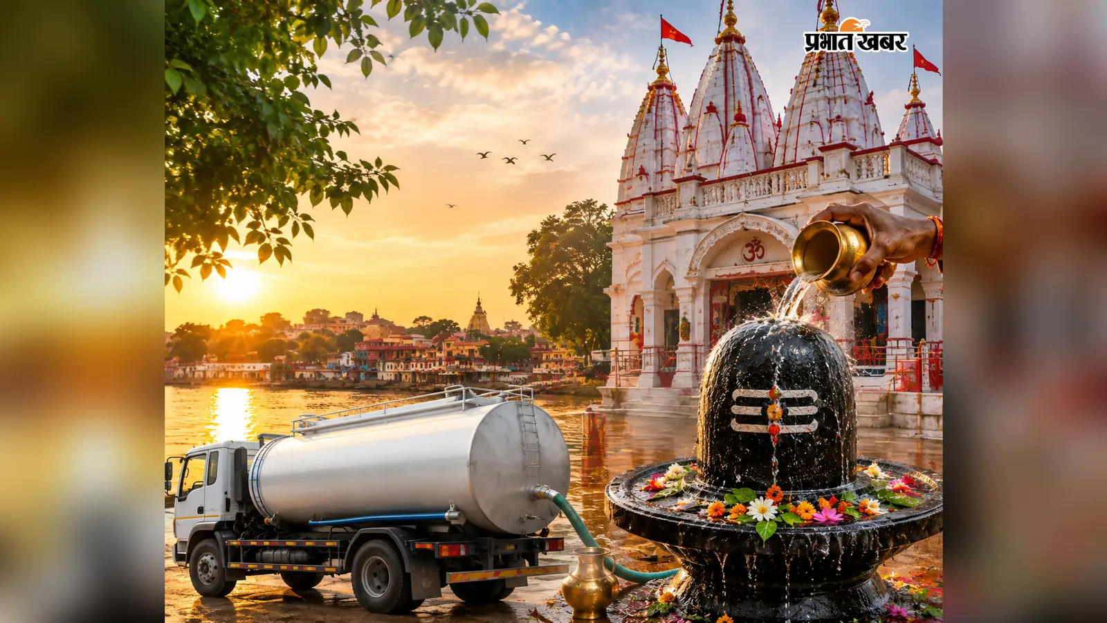 बाबाधाम नहीं जा पाए तो साकची पहुंचें, मुफ्त मिलेगा उतरवाहिनी गंगा का जल