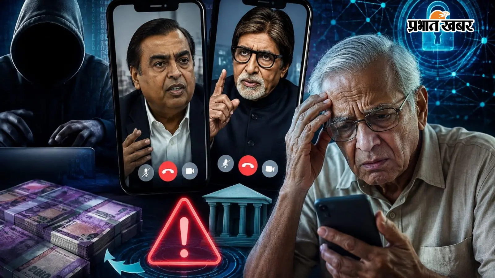 मुकेश अंबानी बनकर आया कॉल, अमिताभ ने भी दिया भरोसा... बुजुर्ग से ठगे 8 लाख