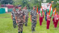 SSB भीमनगर कंपनी के असिस्टेंस कमांडेंट राहुल कुमार ने भीमनगर में छात्रों के साथ किया वन्दे मातरम् का सामूहिक गायन