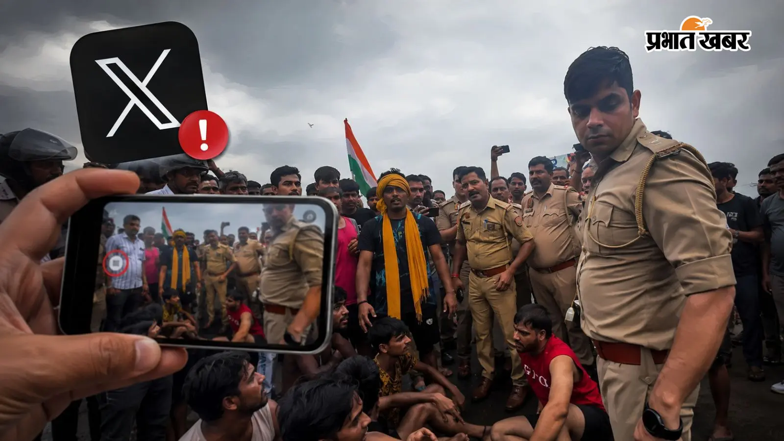 कांवड़ियों के हंगामे का VIDEO हटाने के लिए यूपी पुलिस ने X को भेजा नोटिस, जानिए पूरा मामला