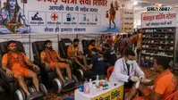 कांवड़ियों के कदमों को मिला आराम, सहारनपुर के शिविर में मसाज से लेकर इलाज और चार्जिंग तक का इंतजाम