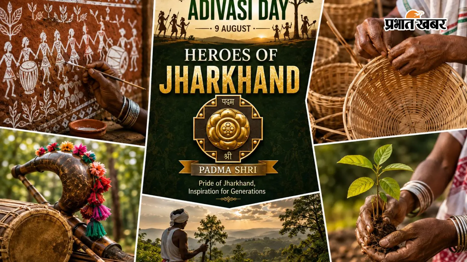 World Tribal Day: जब-जब प्रकृति और जनजातीय भाषा पर संकट आया, झारखंड के ये 5 पद्मश्री हीरो बने ढाल