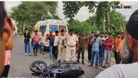 भीषण सड़क हादसा: बेकाबू ट्रक ने बाइक सवार सरकारी कर्मचारी को रौंदा, मौके पर मौत