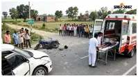 बंजरिया में तेज रफ्तार कार की टक्कर से बाइक सवार युवक की मौत, मुजफ्फरपुर ले जाते समय तोड़ा दम