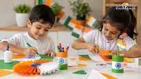 तिरंगे के रंगों से बच्चों की क्रिएटिविटी को दें नई उड़ान, 15 अगस्त पर साथ मिलकर बनाएं ये खूबसूरत क्राफ्ट