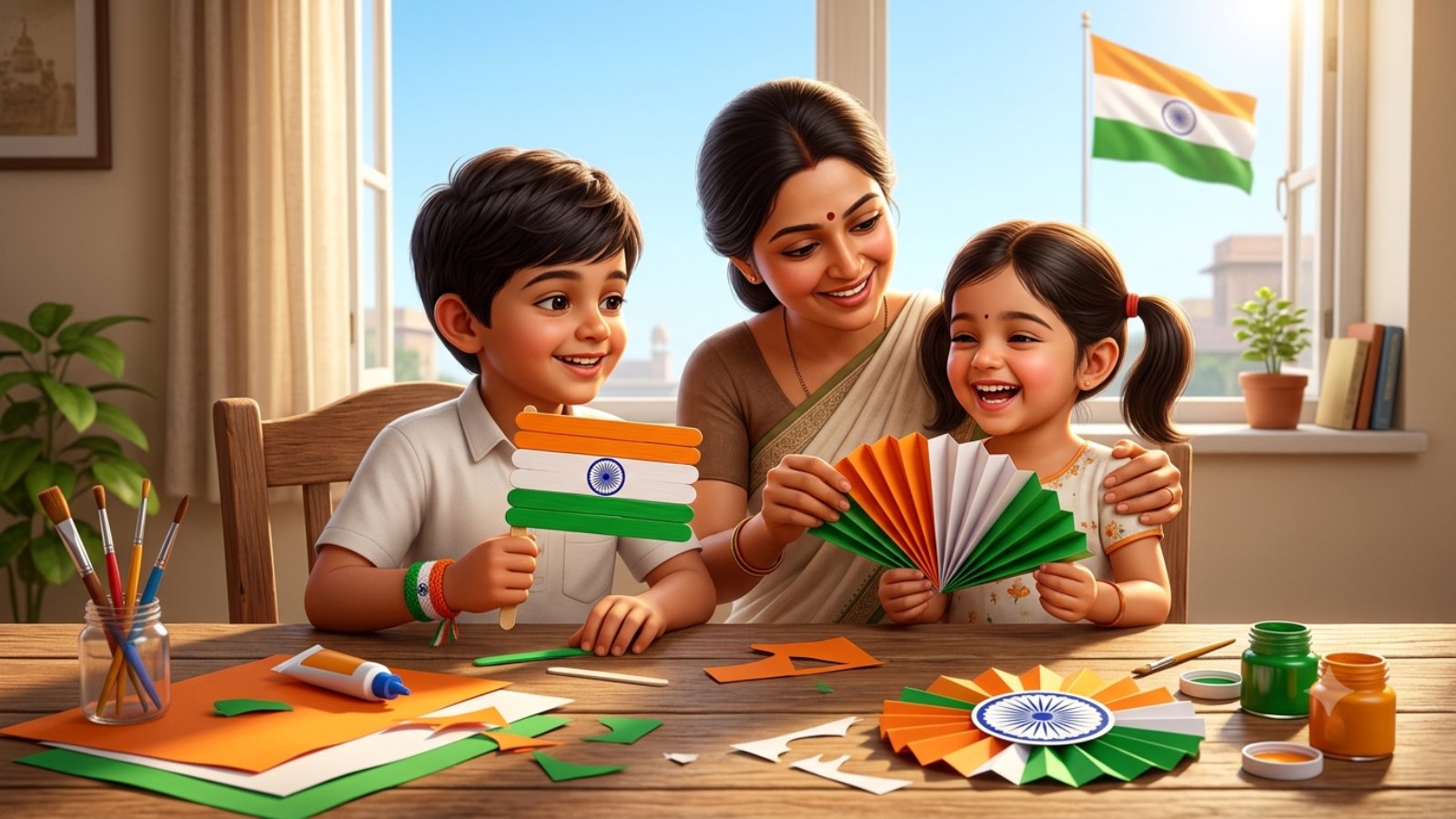 tricolor craft ideas