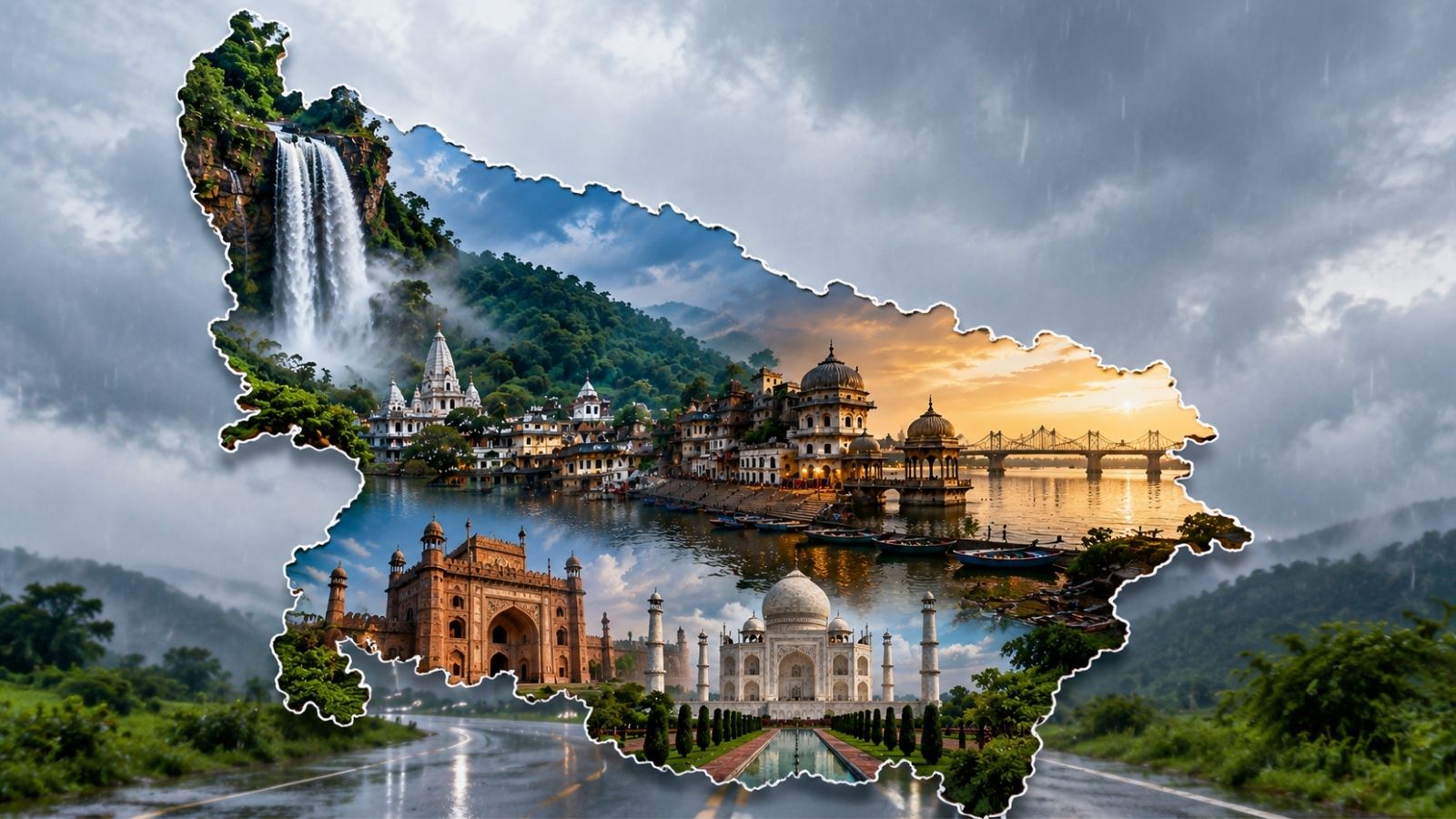 UP मानसून ट्रिप 