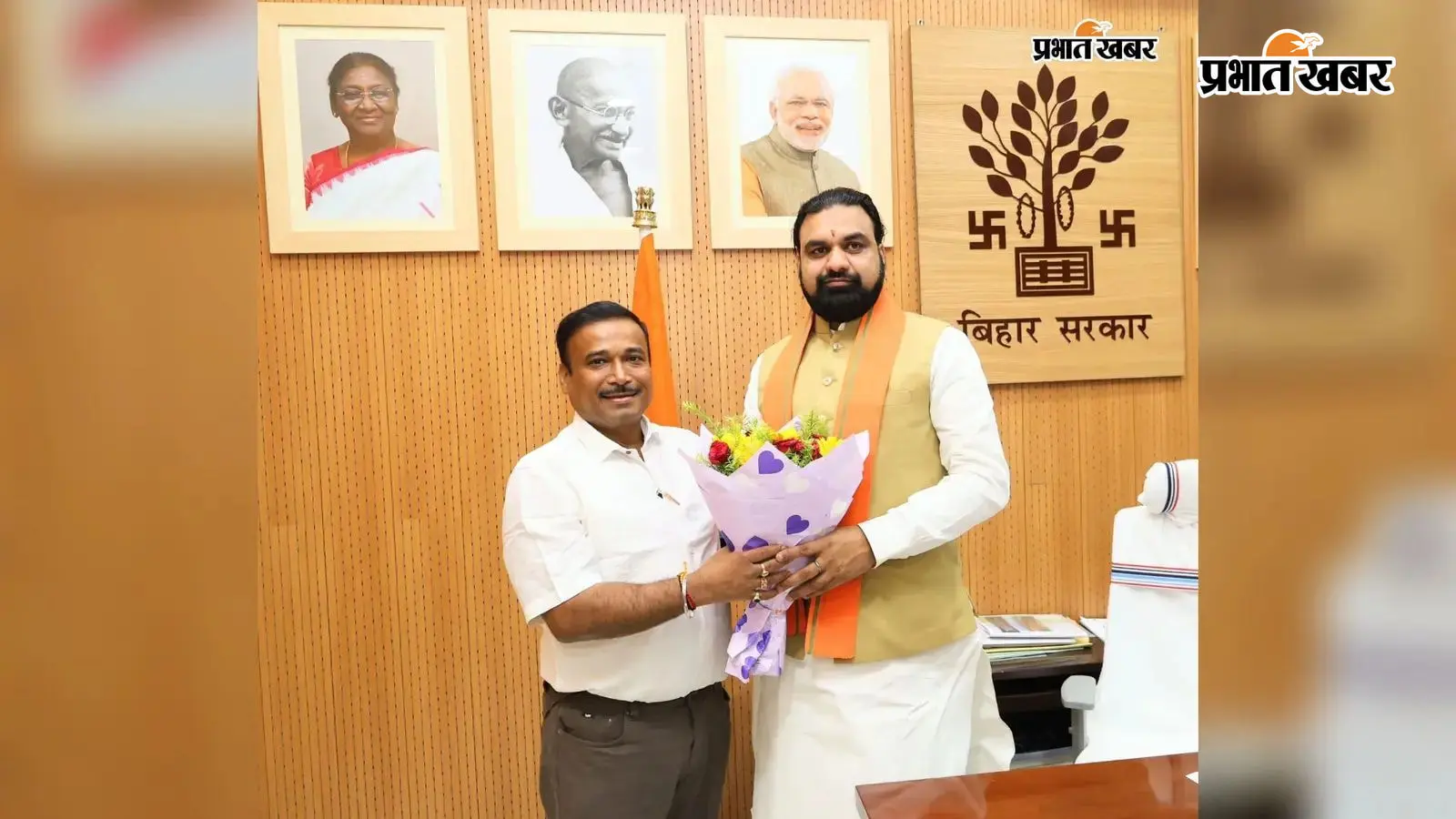 मुख्यमंत्री सम्राट चौधरी से मिले ओबरा विधायक डॉ. प्रकाश चंद्र, युवाओं और रोजगार से जुड़े मुद्दे उठाए