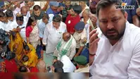 रोहतास : तेजस्वी यादव के साथ दिनारा पहुंचे कई राजद नेता, चंदेश्वर चौधरी के परिवार के साथ खड़े रहने का दिया भरोसा