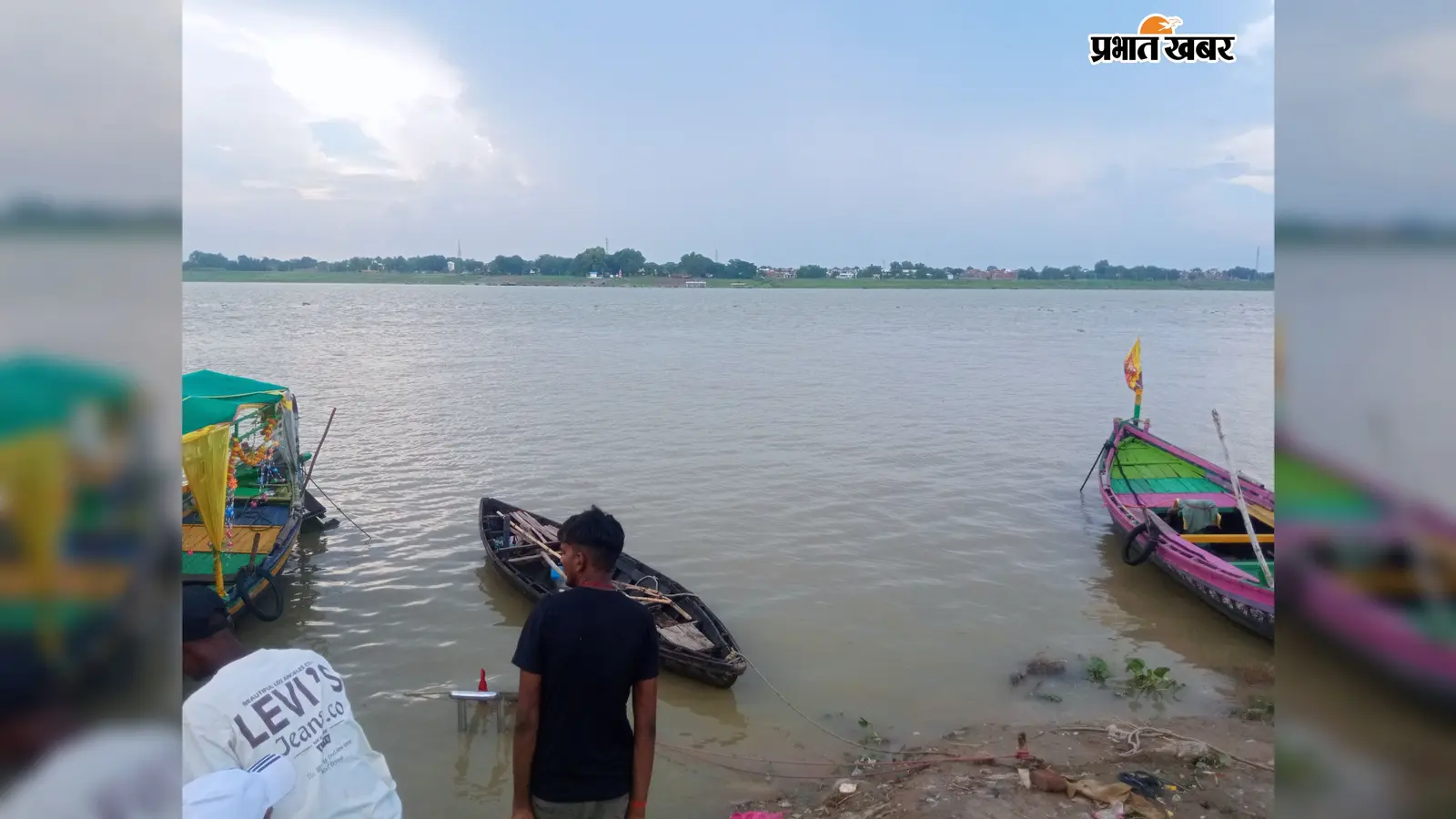 बक्सर में फिर उफनने लगी गंगा, तीन दिनों में 1.34 मीटर बढ़ा जलस्तर; दियारा में बढ़ी बाढ़ की चिंता