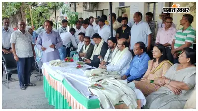 नगर निकाय कर्मियों की मांगों पर सरकार का सकारात्मक रुख, मुजफ्फरपुर में मना जश्न,धन्यवाद समारोह आयोजित