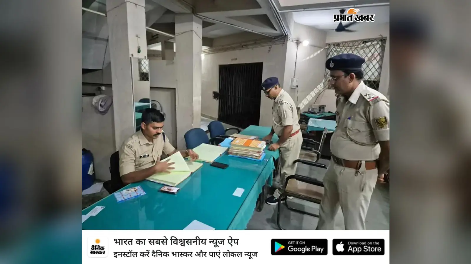 जहानाबाद में देर रात थाने पहुंचे SP, टेहटा थाना में पुलिसकर्मियों को दिए सख्त निर्देश