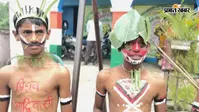 PHOTOS : औरंगाबाद में बच्चों ने इस प्रकार मनाया 'विश्व आदिवासी दिवस'