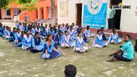 फिट इंडिया मूवमेंट के तहत विद्यार्थियों ने किया योगाभ्यास, स्वस्थ जीवनशैली का लिया संकल्प