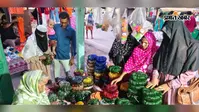 हाजीपुर : सावन में हरी चूड़ियों का बढ़ा क्रेज, महुआ बाजार में खरीदारी को उमड़ीं महिलाएं