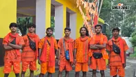 बोल बम के जयकारों के साथ पतरातू से देवघर रवाना हुए कांवरिया