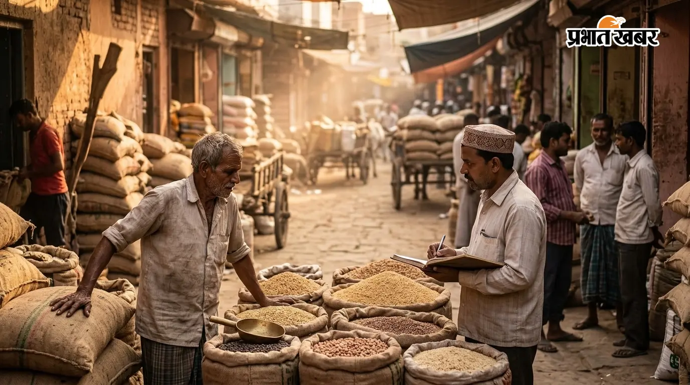 बांका मंडी में खाद्यान्न के भाव स्थिर, ट्रांसपोर्ट खर्च बढ़ने से दाल-तेलहन में तेजी; जानें अनाज व आलू-प्याज के ताजा रेट