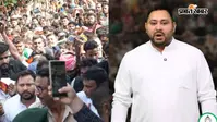 रोहतास चंदेश्वर हत्याकांड: पीड़ित परिवार से मिलने पहुंचे तेजस्वी यादव, तस्वीरों में देखिए पूरी कहानी