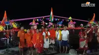 सावन की दूसरी सोमवारी पर 54 फीट की विशाल कांवर लेकर शिवगादी धाम रवाना हुए श्रद्धालु