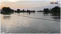 गंडक नदी का पानी बढ़ने से पारू में बाढ़, 300 परिवारों के घिरे घर और टूटा संपर्क