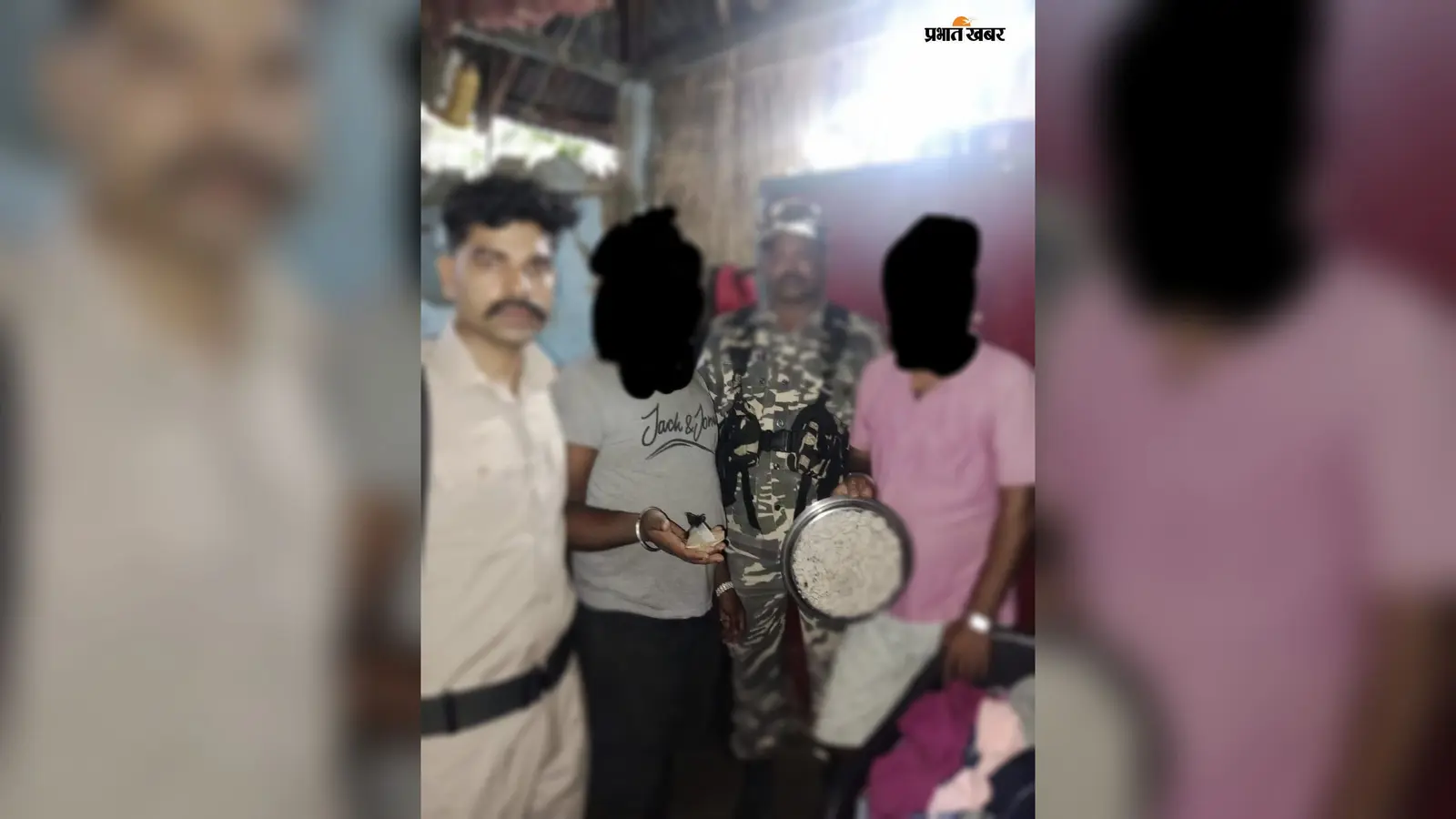 भारत-नेपाल सीमा पर SSB और पुलिस की संयुक्त कार्रवाई, 23.40 ग्राम ब्राउन शुगर के साथ 2 तस्कर गिरफ्तार