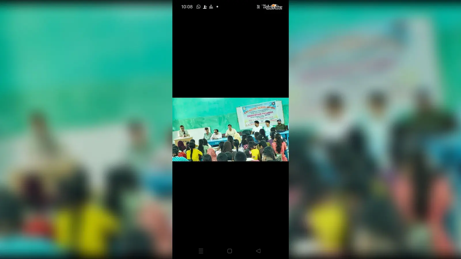 RDS कॉलेज सालमारी में स्नातक के नए सत्र का 'ओ ओरिएंटेशन प्रोग्राम' आयोजित, 75% उपस्थिति हुई अनिवार्य
