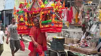 सावन में शिवभक्ति में डूबा नगर, वार्ड 7 से बाबा वैद्यनाथ धाम के लिए निकला कांवरियों का जत्था