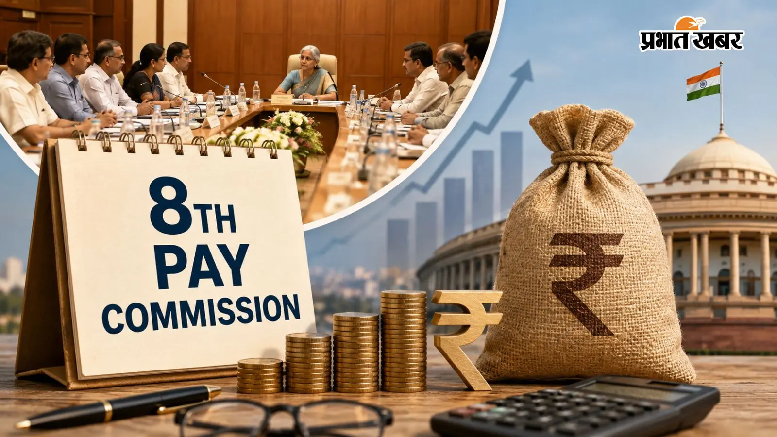 सैलरी बढ़ेगी या फिर करना होगा इंतजार? 8th Pay Commission की बैठक में इन मांगों पर जोर
