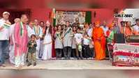रक्सौल में वन्दे मातरम् के 150वें वर्ष पर सामूहिक गायन, भारत माता और विवेकानंद की झांकी बनी आकर्षण