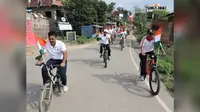हर घर तिरंगा अभियान को लेकर एसएसबी ने निकाली साइकिल रैली, भारत माता के जयकारों से गूंजा सीमा क्षेत्र