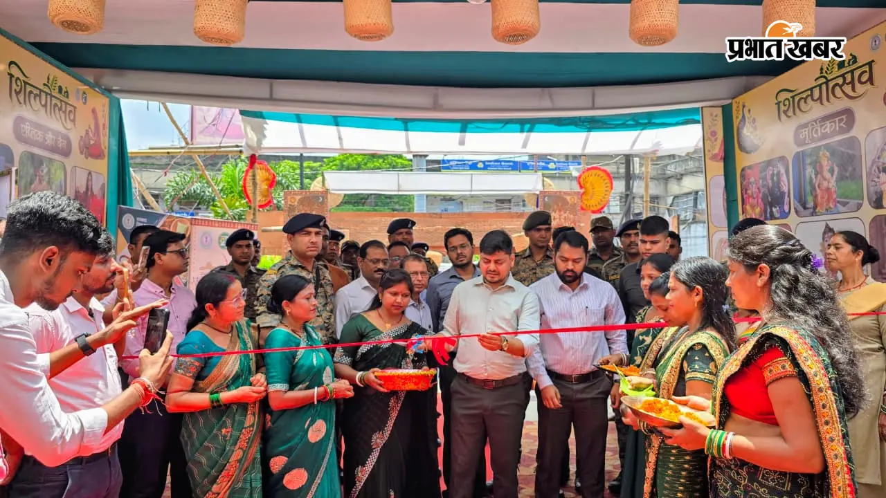 डीएमसी मॉल में दो दिवसीय शिल्पोत्सव शुरू, 51 स्टॉल में सजी झारखंड की कला-संस्कृति