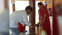 फेसबुक पर शुरू हुआ प्यार, महुआ के महावीर मंदिर में सात फेरे लेकर बने जीवनसाथी