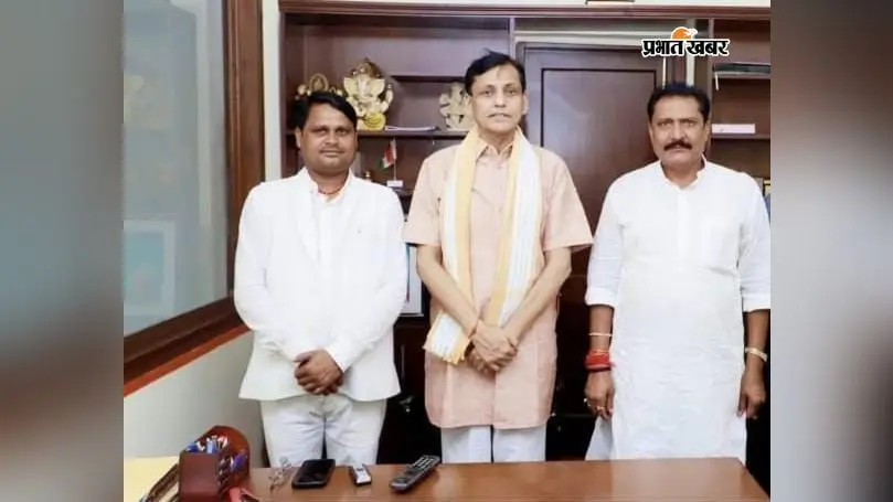 समस्तीपुर में डीएपी खाद की किल्लत, जदयू नेता रामकुमार झा ने नित्यानंद राय से की मुलाकात