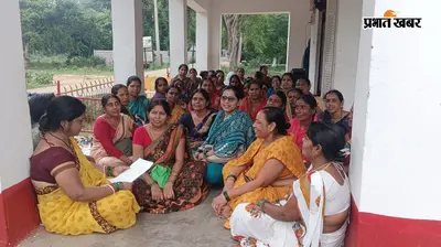 आंगनबाड़ी सेविकाओं और सहायिकाओं का मानदेय महीनों से लंबित, बैठक में जताई नाराजगी