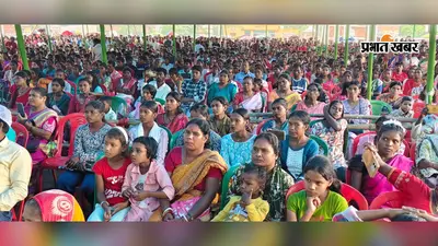 गाड़ों से गूंजा जामताड़ा का गांधी मैदान, विश्व आदिवासी दिवस पर उमड़ा जनसैलाब