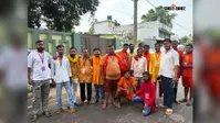 'बोल बम' के जयघोष के साथ मंदार पर्वत रवाना हुआ डाक बम सेवा समिति का पहला जत्था, 24 घंटे की जाएगी कांवड़ियों की सेवा
