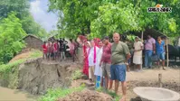 बागमती का कटाव बढ़ा, खरैता गांव की मुख्य सड़क पर मंडराया खतरा, ग्रामीणों ने प्रशासन से लगाई गुहार