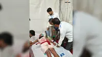 डाकबम युवती रास्ते में हुई बेहोश, चिकित्सा शिविर में उपचार के बाद आया होश