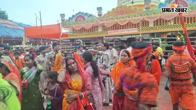 दूसरी सोमवारी पर हरिगिरि धाम पहुंचे हजारों श्रद्धालु, सुबह तीन बजे से शुरू हुआ जलाभिषेक