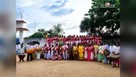 गुमला में पारंपरिक वेशभूषा में बच्चों ने बिखेरी आदिवासी संस्कृति की छटा