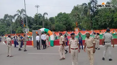 पटना में CM सम्राट चौधरी के नेतृत्व में तिरंगा यात्रा निकली, JP गोलंबर से कारगिल चौक तक की यात्रा में 10 हजार लोग हो रहे हैं शामिल