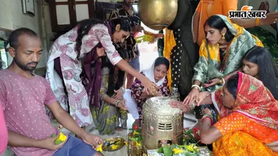 सावन में मुंगेर का गोयनका शिवालय बना आस्था का केंद्र, सोमवारी पर हर-हर महादेव के जयघोष से गूंजा मंदिर
