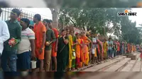 बक्सर: सावन की दूसरी सोमवारी पर बाबा ब्रह्मेश्वर नाथ धाम में उमड़ा आस्था का सैलाब, ढाई लाख श्रद्धालुओं ने किया जलाभिषेक