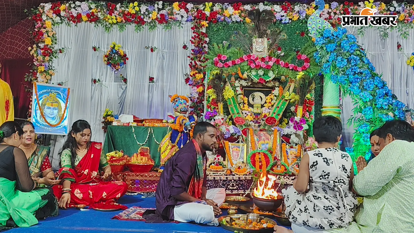 गया जी: शेरघाटी में सावन महोत्सव की धूम, खाटूश्यामजी के दरबार में श्रद्धालुओं ने टेका माथा