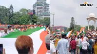 PHOTOS: पटना में निकला तिरंगा यात्रा, देशभक्ति के रंग में रंगा शहर