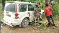 गोमिया में तेज रफ्तार स्कॉर्पियो ने ऑटो को मारी टक्कर, मजदूर गंभीर रूप से घायल
