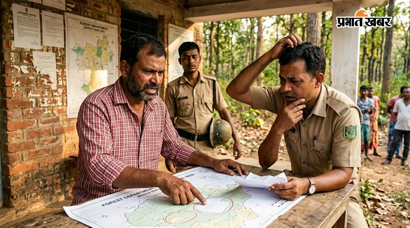 वन विभाग की जमीन से 1.65 एकड़ रकबा कम होने का मामला, जांच में नहीं मिला जवाब